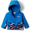 Columbia Youth Infant Steens Mountain II Overlay Fleece Hoodie(Collegiate Navy Highland/Bright Indigo)