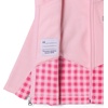 Columbia Youth Infant Steens Mountain II Overlay Fleece Hoodie(Nico Gingham/Satin Pink)