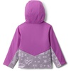 Columbia Youth Infant Steens Mountain II Overlay Fleece Hoodie(Shale Purple Peaked Tonal/Razzle)
