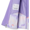 Columbia Youth Infant Steens Mountain II Overlay Fleece Hoodie(Snowdrift Highland/Paisley Purple)
