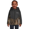 Columbia Youth Infant Steens Mountain II Overlay Fleece Hoodie(Timberwolf/Black)
