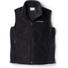 Columbia Youth Steens Mountain Fleece Vest(Black)