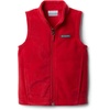 Columbia Youth Steens Mountain Fleece Vest(Mountain Red)