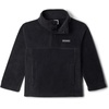 Columbia Youth Steens Mountain II 1/4 Snap Fleece Pull-Over(Black)