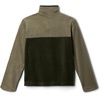 Columbia Youth Steens Mountain II 1/4 Snap Fleece Pull-Over(Greenscape/Stone Green)