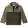 Columbia Youth Steens Mountain II 1/4 Snap Fleece Pull-Over(Greenscape/Stone Green)