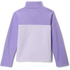 Columbia Youth Steens Mountain II 1/4 Snap Fleece Pull-Over(Purple Tint/Paisley Purple)