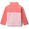 Columbia Youth Steens Mountain II 1/4 Snap Fleece Pull-Over(Satin Pink/Hot Coral)