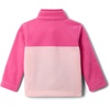 Columbia Youth Steens Mountain II 1/4 Snap Fleece Pull-Over(Satin Pink/Pink Ice)