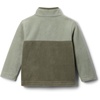 Columbia Youth Steens Mountain II 1/4 Snap Fleece Pull-Over(Stone Green/Safari)