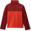 Columbia Youth Steens Mountain II 1/4 Snap Fleece Pull-Over(Super Sonic/Red Oxide)
