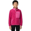 Columbia boys Fast Trek V Full Zip(Guava Pink/Pink Ice)