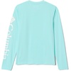 Columbia boys Terminal Tackle Long Sleeve Tee(Gulf Stream/White Pfg)