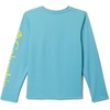 Columbia boys Terminal Tackle Long Sleeve Tee(Vintage Blue/Voltage Logo)