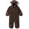 Columbia unisex-baby Tiny Bear Ii Bunting, Warm Soft Fleece(Bark)