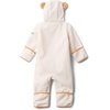 Columbia unisex-baby Tiny Bear Ii Bunting, Warm Soft Fleece(Chalk)