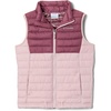 Columbia Youth Powder Lite Vest, Mineral Pink/Antique Mauve, Medium