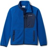 Columbia boys Fast Trek V Full Zip(Mountain Blue/Collegiate Navy)