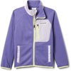Columbia boys Fast Trek V Full Zip(Stormwatch/Lavender Pearl)