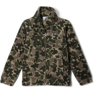 Columbia Boys’ Zing Fleece Jacket Jacket(Creek Puzzle Camo)
