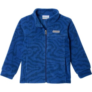Columbia Boys’ Zing Fleece Jacket Jacket(Mountain Blue Topoglitch Tonal)