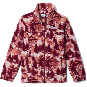 Columbia Boys’ Zing Fleece Jacket Jacket(Red Oxide Frost Day)