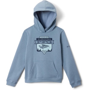 Columbia Kids’ Pfg Hot Mark Hoodie(Dockside Blue/Midwest Crest)