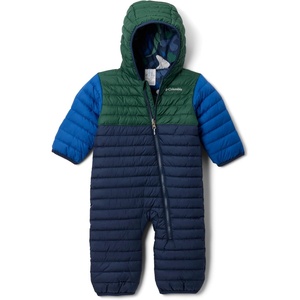 Columbia Kids Powder Lite II Reversible Bunting (Infant)(Collegiate Navy/Rain Forest/Mountain Blue)