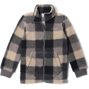 Columbia Kids Rugged Ridge Ii Printed Sherpa Full Zip (little Kid/Big Kid)(Shark Multibuff)