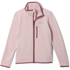 Columbia Unisex Kids Essential Hike Grid Fleece Full Zip(Mineral Pink)