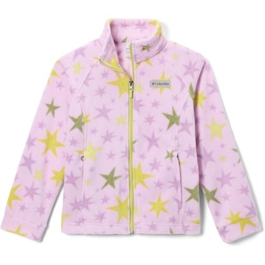 Columbia Youth Girls Toddler Benton Springs II Printed Fleece Jacket(Aura Under the Stars)