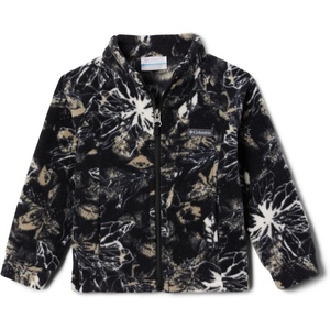 Columbia Youth Girls Toddler Benton Springs II Printed Fleece Jacket(Black Aurelian)