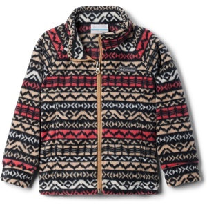 Columbia Youth Girls Toddler Benton Springs II Printed Fleece Jacket(Canoe Madras)