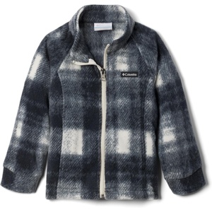 Columbia Youth Girls Toddler Benton Springs II Printed Fleece Jacket(Chalk Omblur Tonal)