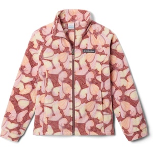 Columbia Youth Girls Toddler Benton Springs II Printed Fleece Jacket(Fig Flygirl)
