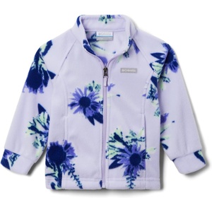 Columbia Youth Girls Toddler Benton Springs II Printed Fleece Jacket(Purple Tint Staycation)