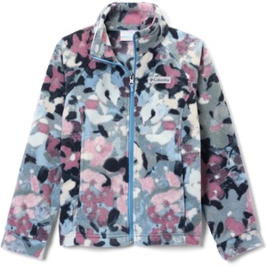 Columbia Youth Girls Toddler Benton Springs II Printed Fleece Jacket(Sedona Sage Primroses)