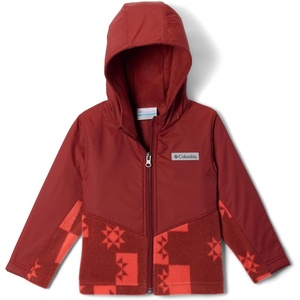 Columbia Youth Infant Steens Mountain II Overlay Fleece Hoodie(Red Oxide Boxstar/Red Oxide)