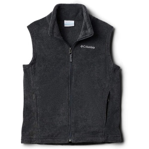 Columbia Youth Steens Mountain Fleece Vest(Charcoal Heather)