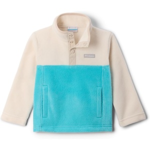 Columbia Youth Steens Mountain II 1/4 Snap Fleece Pull-Over(Geyser/Chalk)