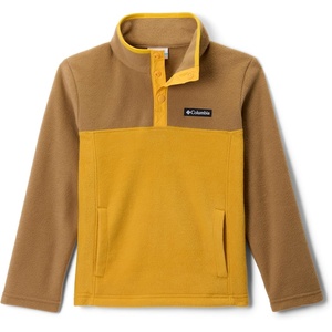 Columbia Youth Steens Mountain II 1/4 Snap Fleece Pull-Over(Squash/Delta/Stinger)