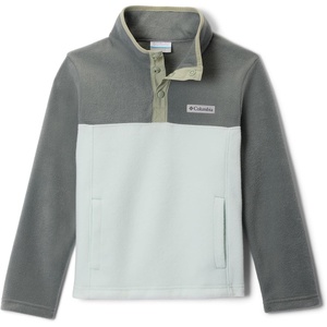 Columbia Youth Steens Mountain II 1/4 Snap Fleece Pull-Over(Tea Light/Sedona Sage/Safari)