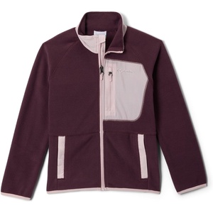 Columbia boys Fast Trek V Full Zip(Moonvista/Mineral Pink)