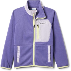 Columbia boys Fast Trek V Full Zip(Stormwatch/Lavender Pearl)