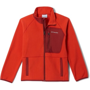 Columbia boys Fast Trek V Full Zip(Super Sonic/Red Oxide)