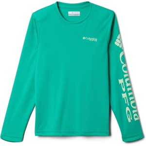 Columbia boys Terminal Tackle Long Sleeve Tee(Circuit/Key West Logo)