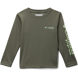 Columbia boys Terminal Tackle Long Sleeve Tee(Cypress/Key West)