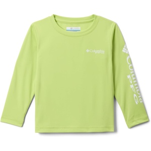 Columbia boys Terminal Tackle Long Sleeve Tee(Voltage/White Logo)