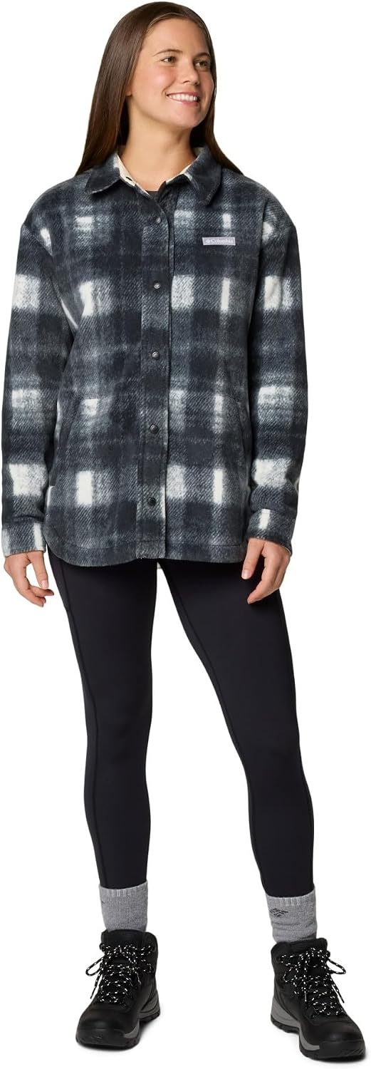 image:imageColumbia Benton Springs Shirt Jacket IIChalk Omblur Tonal