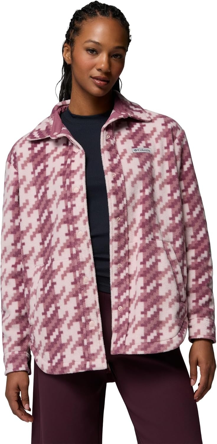 image:imageColumbia Benton Springs Shirt Jacket IIMineral PinkTwills
